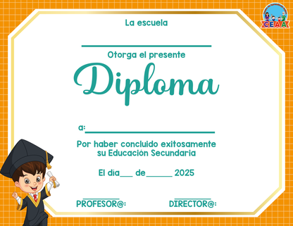 Diplomas Secundaria 2025
