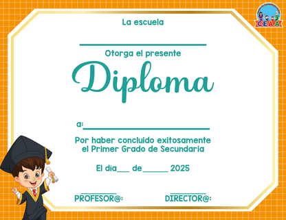 Diplomas Secundaria 2025