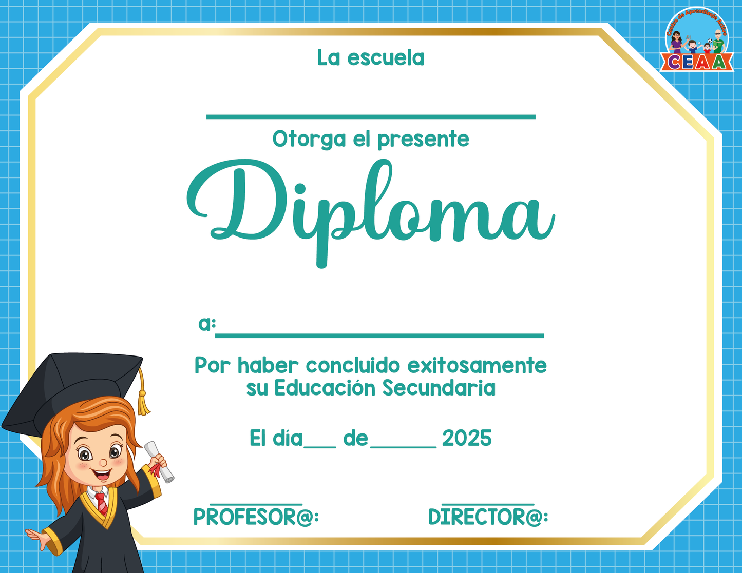 Diplomas Secundaria 2025