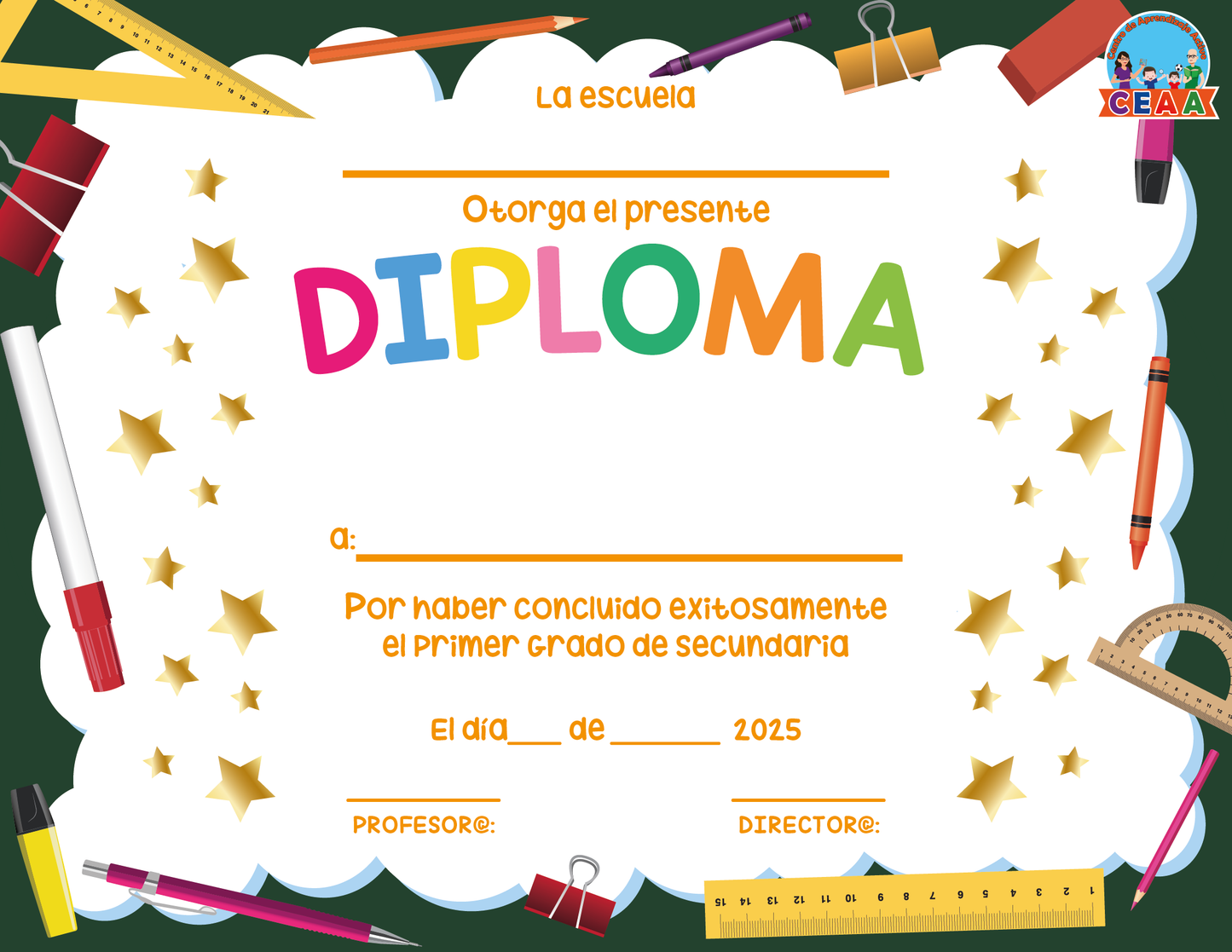 Diplomas Secundaria 2025