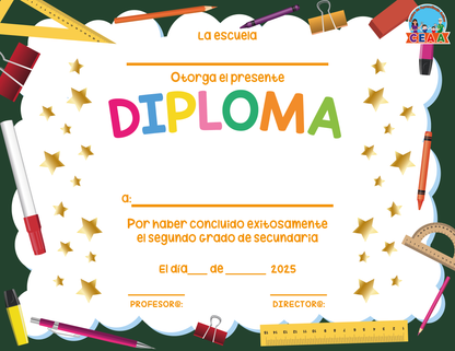 Diplomas Secundaria 2025