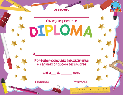 Diplomas Secundaria 2025