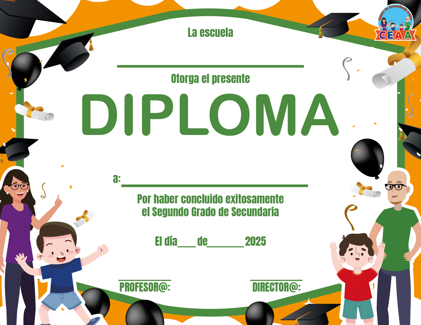 Diplomas Secundaria 2025