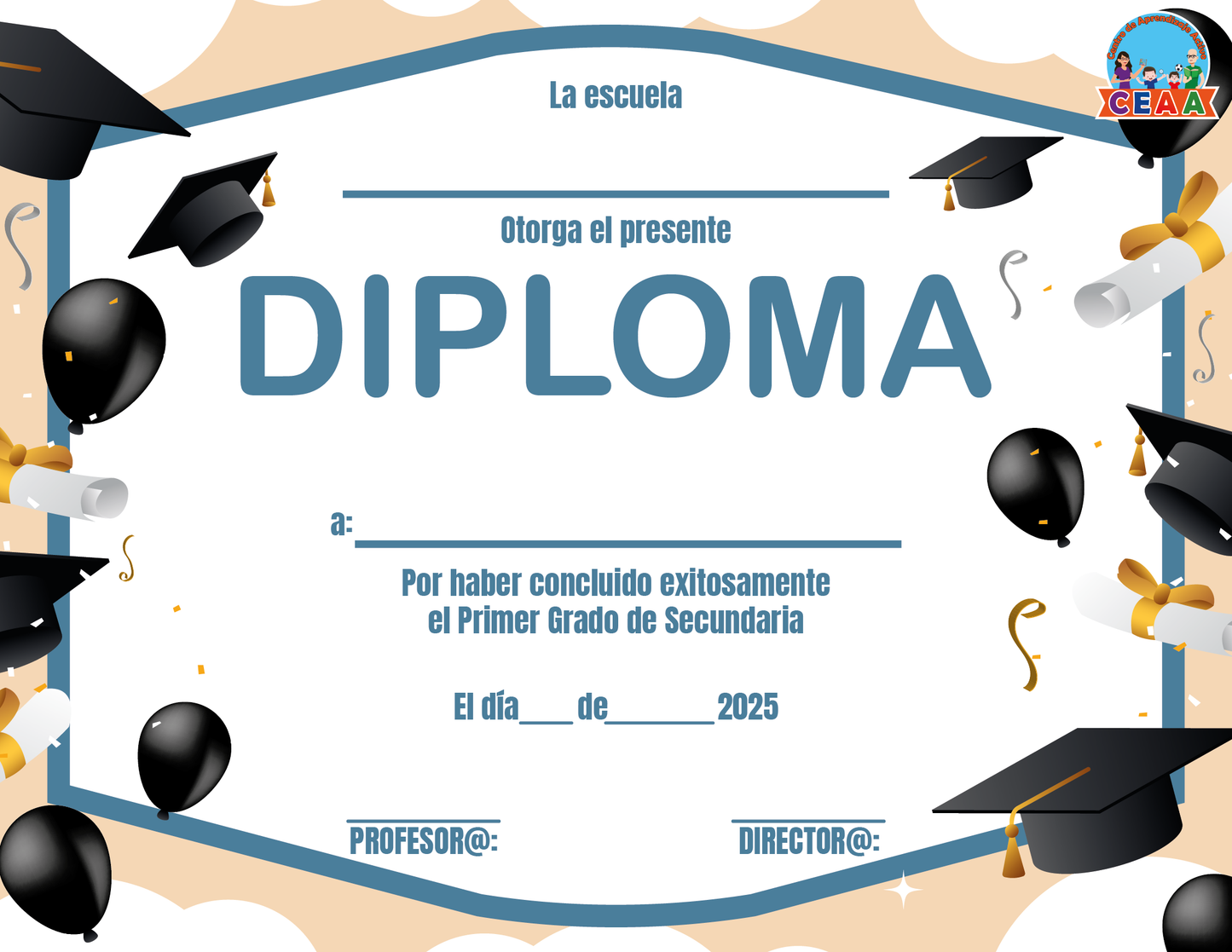 Diplomas Secundaria 2025