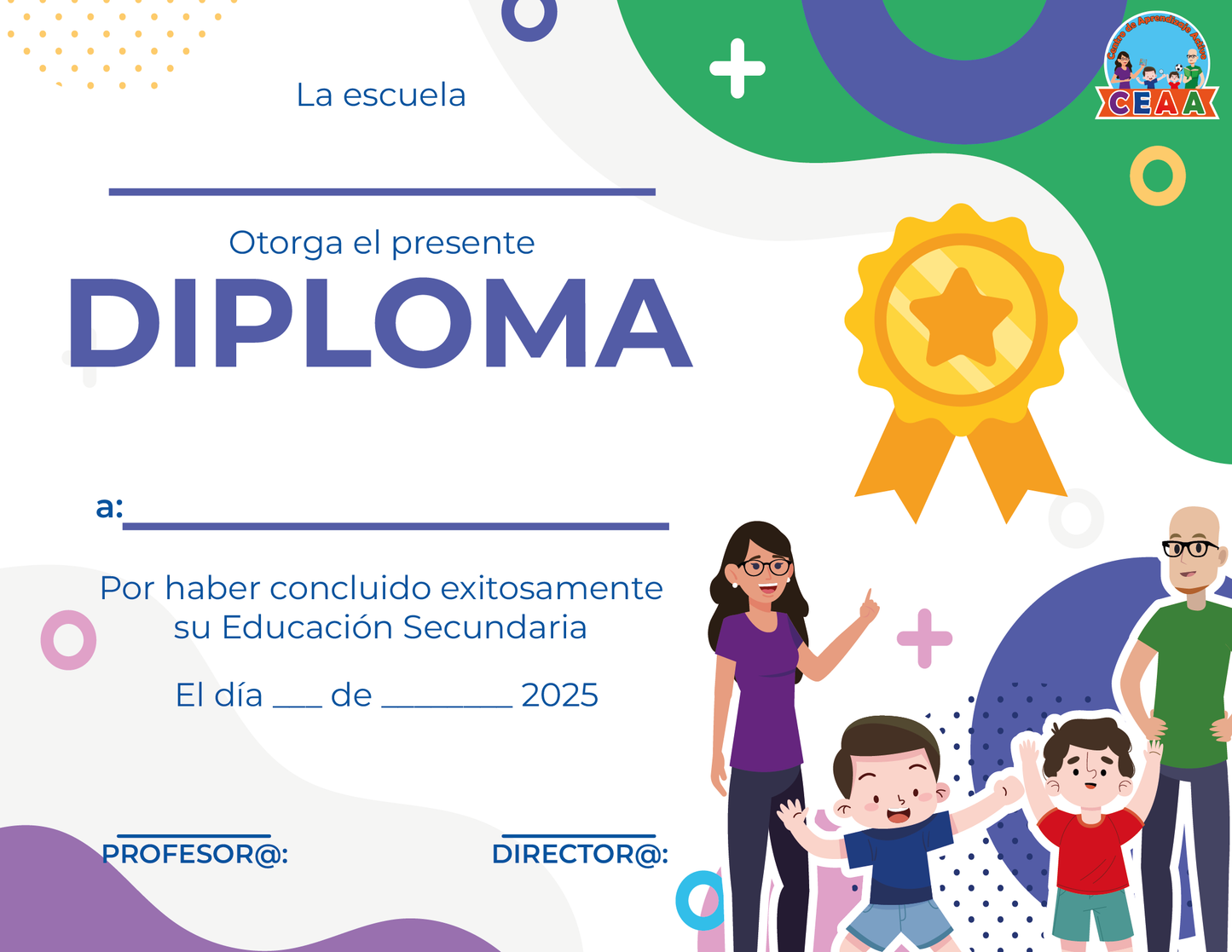 Diplomas Secundaria 2025