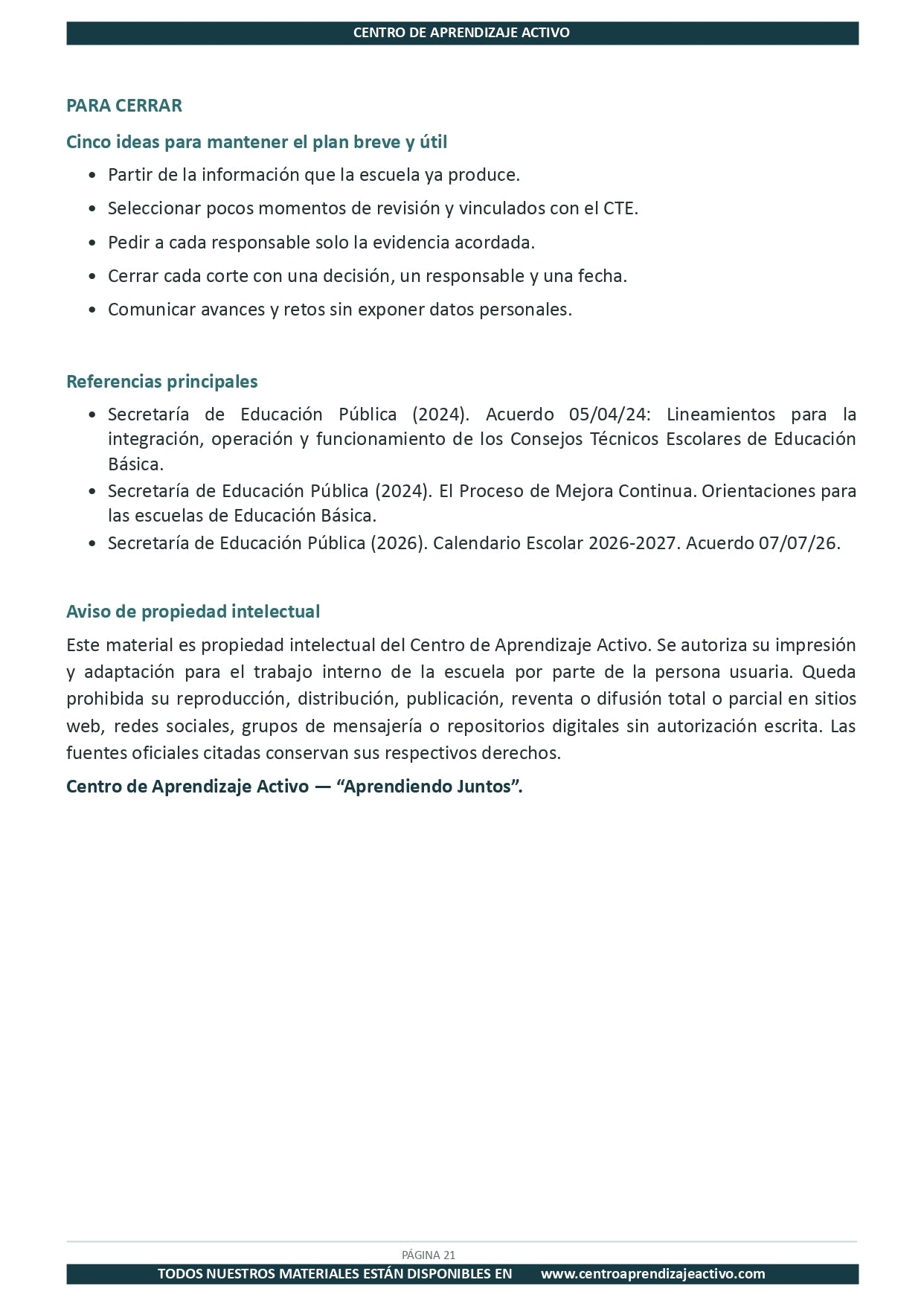 Ejemplo PLAN DE TRABAJO del Comité de Planeación y Evaluación editable en word (🎁De regalo en el Paquete del Tema 3 y 4)