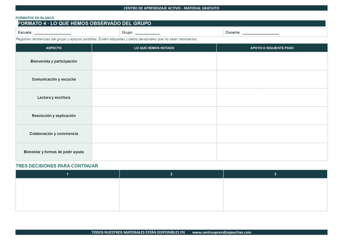 EJEMPLO Plan Escolar Primeras dos Semanas  Ciclo Escolar 2026 2027 en pdf