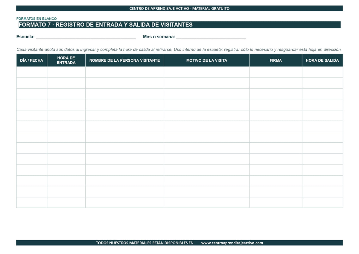 EJEMPLO Plan Escolar Primeras dos Semanas  Ciclo Escolar 2026 2027 en pdf