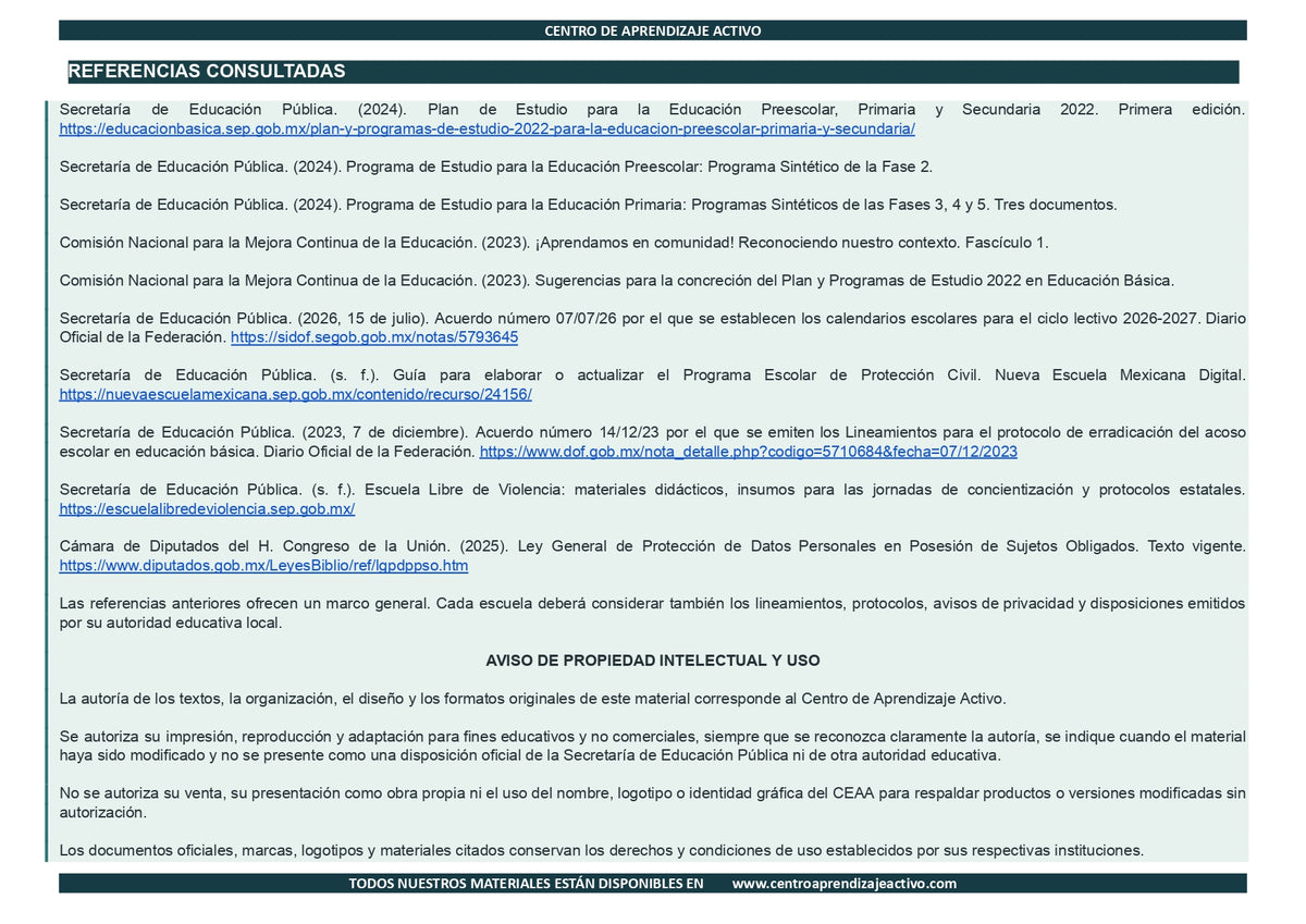 EJEMPLO Plan Escolar Primeras dos Semanas Ciclo Escolar 2026 2027 ✏️EDITABLE en word (🎁De regalo en la Membresía Anual y en el Paquete Completo 1° Sesón CTE)
