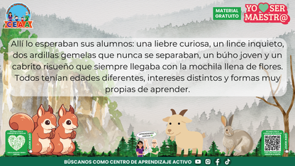 Historias para Maestros Multigrado - EL OSO Y LA ESCUELA DE LA MONTAÑA en PDF