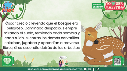 Historias para Maestros - EL VENADITO QUE APRENDIÓ A CONFIAR en PDF