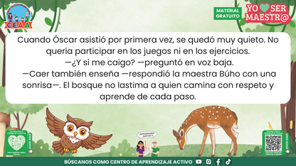 Historias para Maestros - EL VENADITO QUE APRENDIÓ A CONFIAR en PDF