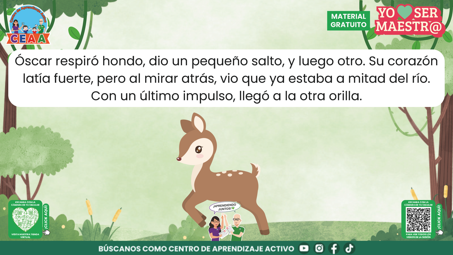 Historias para Maestros - EL VENADITO QUE APRENDIÓ A CONFIAR en PDF