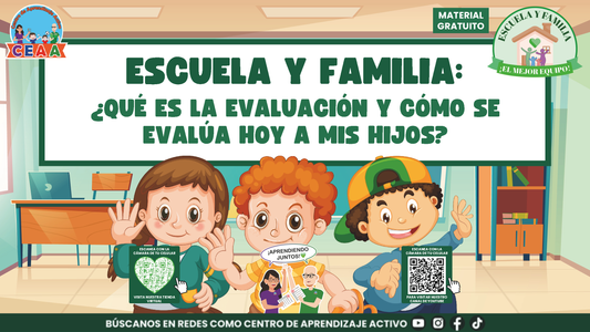 ESCUELA Y FAMILIA: ¿QUÉ ES LA EVALUACIÓN Y CÓMO SE EVALÚA HOY A MIS HIJOS? en PDF