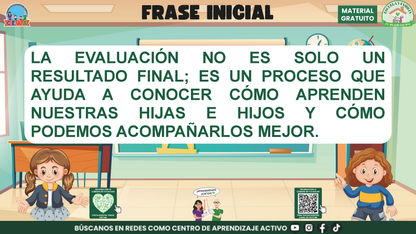 ESCUELA Y FAMILIA: ¿QUÉ ES LA EVALUACIÓN Y CÓMO SE EVALÚA HOY A MIS HIJOS? en PDF