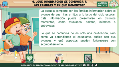 ESCUELA Y FAMILIA: ¿QUÉ ES LA EVALUACIÓN Y CÓMO SE EVALÚA HOY A MIS HIJOS? en PDF
