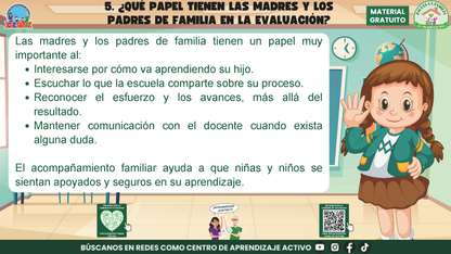 ESCUELA Y FAMILIA: ¿QUÉ ES LA EVALUACIÓN Y CÓMO SE EVALÚA HOY A MIS HIJOS? en PDF