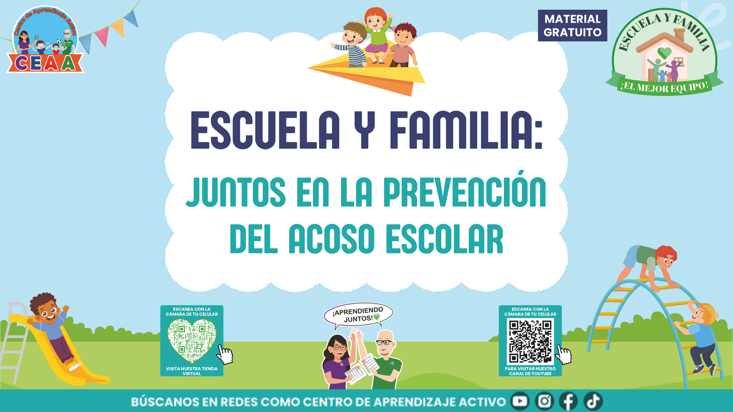 ESCUELA Y FAMILIA: JUNTOS EN LA PREVENCIÓN DEL ACOSO ESCOLAR en PDF