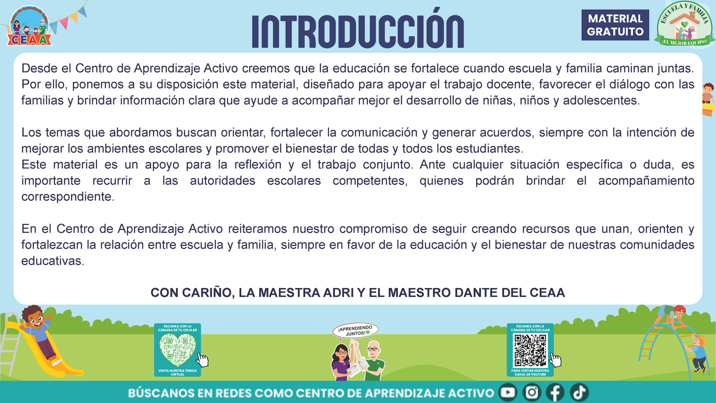 ESCUELA Y FAMILIA: JUNTOS EN LA PREVENCIÓN DEL ACOSO ESCOLAR en PDF