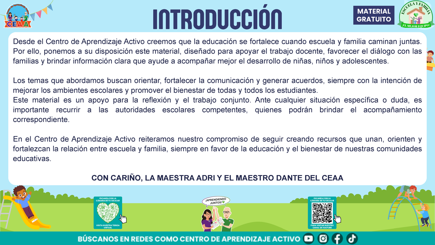 ESCUELA Y FAMILIA: JUNTOS EN LA PREVENCIÓN DEL ACOSO ESCOLAR en PDF