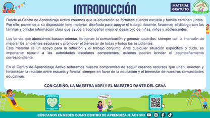 ESCUELA Y FAMILIA: JUNTOS EN LA PREVENCIÓN DEL ACOSO ESCOLAR en PDF