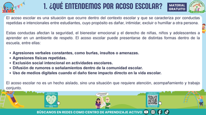 ESCUELA Y FAMILIA: JUNTOS EN LA PREVENCIÓN DEL ACOSO ESCOLAR en PDF
