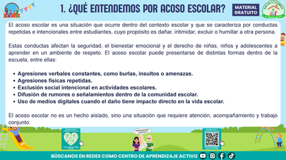 ESCUELA Y FAMILIA: JUNTOS EN LA PREVENCIÓN DEL ACOSO ESCOLAR en PDF