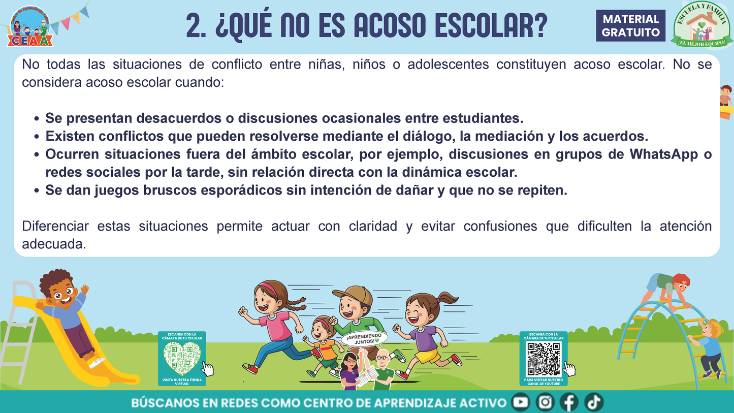 ESCUELA Y FAMILIA: JUNTOS EN LA PREVENCIÓN DEL ACOSO ESCOLAR en PDF