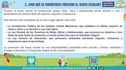 ESCUELA Y FAMILIA: JUNTOS EN LA PREVENCIÓN DEL ACOSO ESCOLAR en PDF