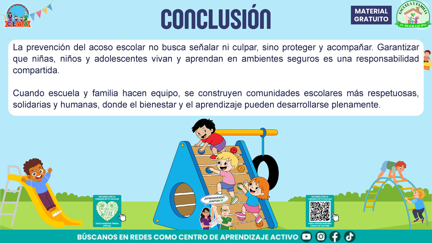 ESCUELA Y FAMILIA: JUNTOS EN LA PREVENCIÓN DEL ACOSO ESCOLAR en PDF
