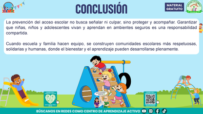 ESCUELA Y FAMILIA: JUNTOS EN LA PREVENCIÓN DEL ACOSO ESCOLAR en PDF