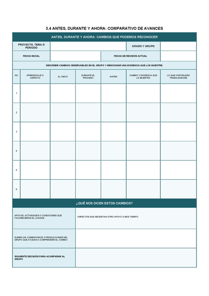 EXPEDIENTE INTEGRAL PARA LA EVALUACIÓN FORMATIVA Y ACOMPAÑAMIENTO DE LOS ESTUDIANTES Editable en Word