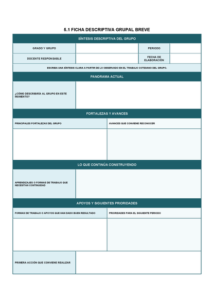 EXPEDIENTE INTEGRAL PARA LA EVALUACIÓN FORMATIVA Y ACOMPAÑAMIENTO DE LOS ESTUDIANTES Editable en Word