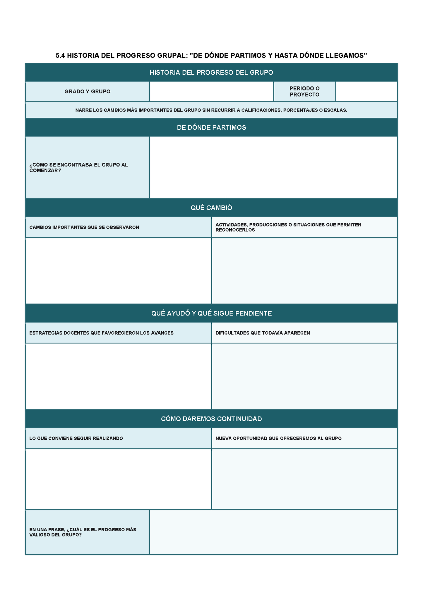 EXPEDIENTE INTEGRAL PARA LA EVALUACIÓN FORMATIVA Y ACOMPAÑAMIENTO DE LOS ESTUDIANTES Editable en Word
