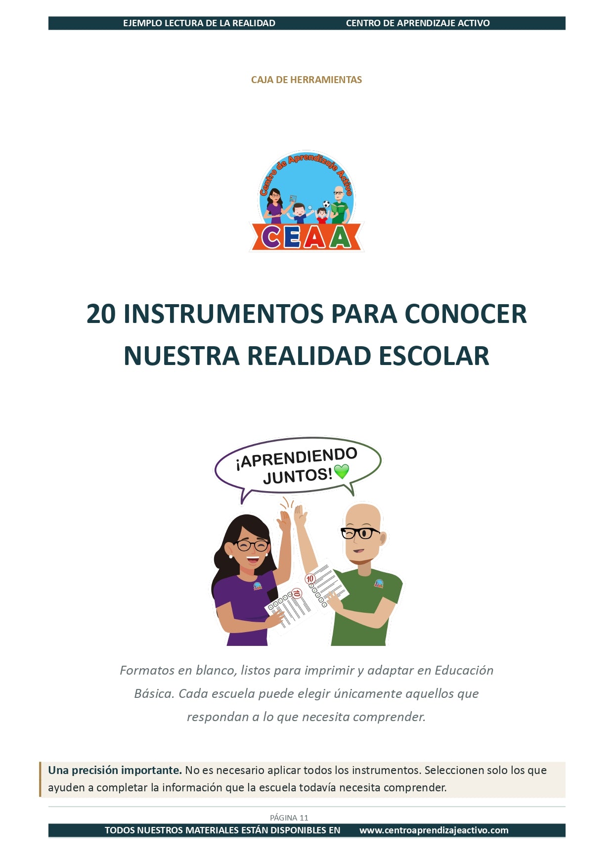 Ejemplo LECTURA DE LA REALIDAD con Formatos Editable en word (🎁De regalo en el Paquete del Tema 1 y 2)