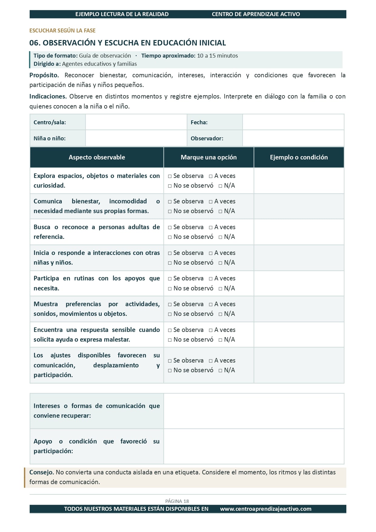 Ejemplo LECTURA DE LA REALIDAD con Formatos Editable en word (🎁De regalo en el Paquete del Tema 1 y 2)