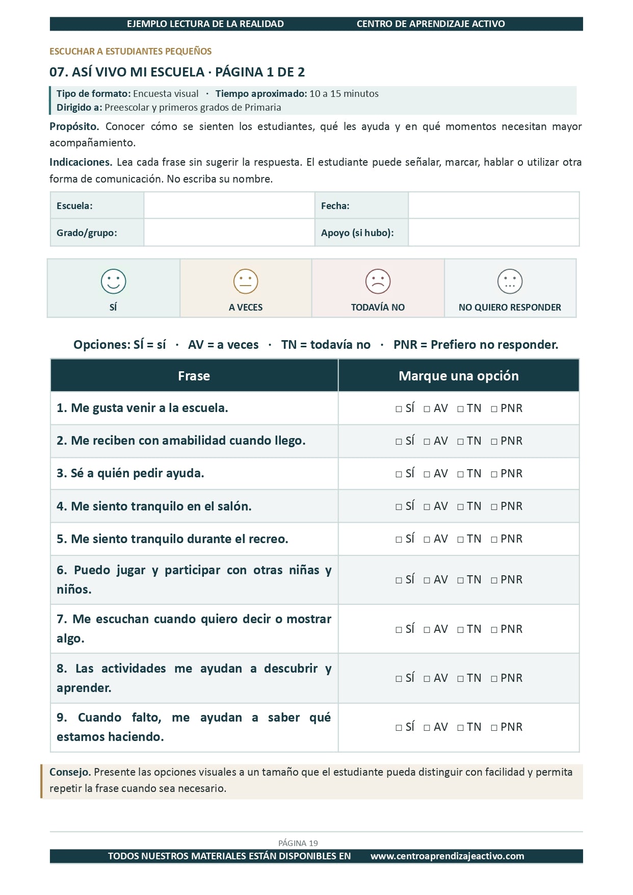 Ejemplo LECTURA DE LA REALIDAD con Formatos Editable en word (🎁De regalo en el Paquete del Tema 1 y 2)