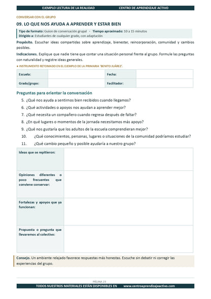 Ejemplo LECTURA DE LA REALIDAD con Formatos Editable en word (🎁De regalo en el Paquete del Tema 1 y 2)