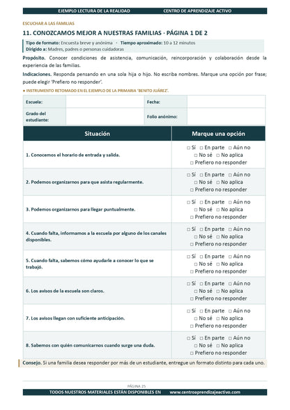 Ejemplo LECTURA DE LA REALIDAD con Formatos Editable en word (🎁De regalo en el Paquete del Tema 1 y 2)