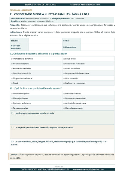 Ejemplo LECTURA DE LA REALIDAD con Formatos Editable en word (🎁De regalo en el Paquete del Tema 1 y 2)