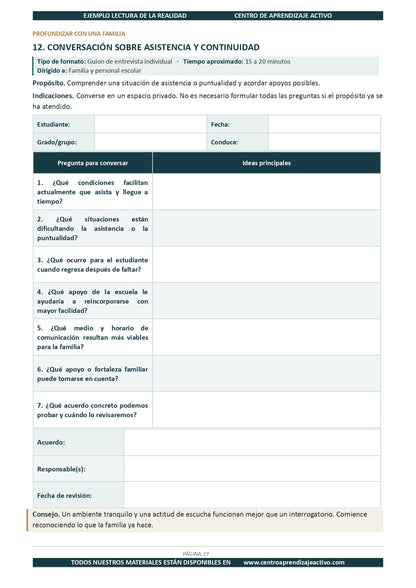 Ejemplo LECTURA DE LA REALIDAD con Formatos Editable en word (🎁De regalo en el Paquete del Tema 1 y 2)