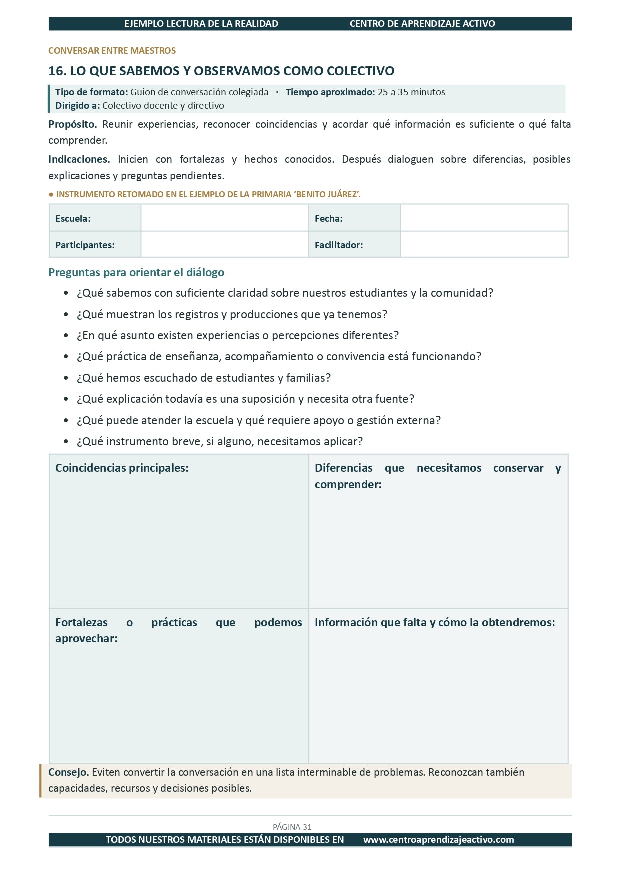 Ejemplo LECTURA DE LA REALIDAD con Formatos Editable en word (🎁De regalo en el Paquete del Tema 1 y 2)