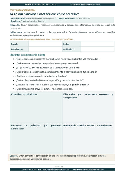 Ejemplo LECTURA DE LA REALIDAD con Formatos Editable en word (🎁De regalo en el Paquete del Tema 1 y 2)