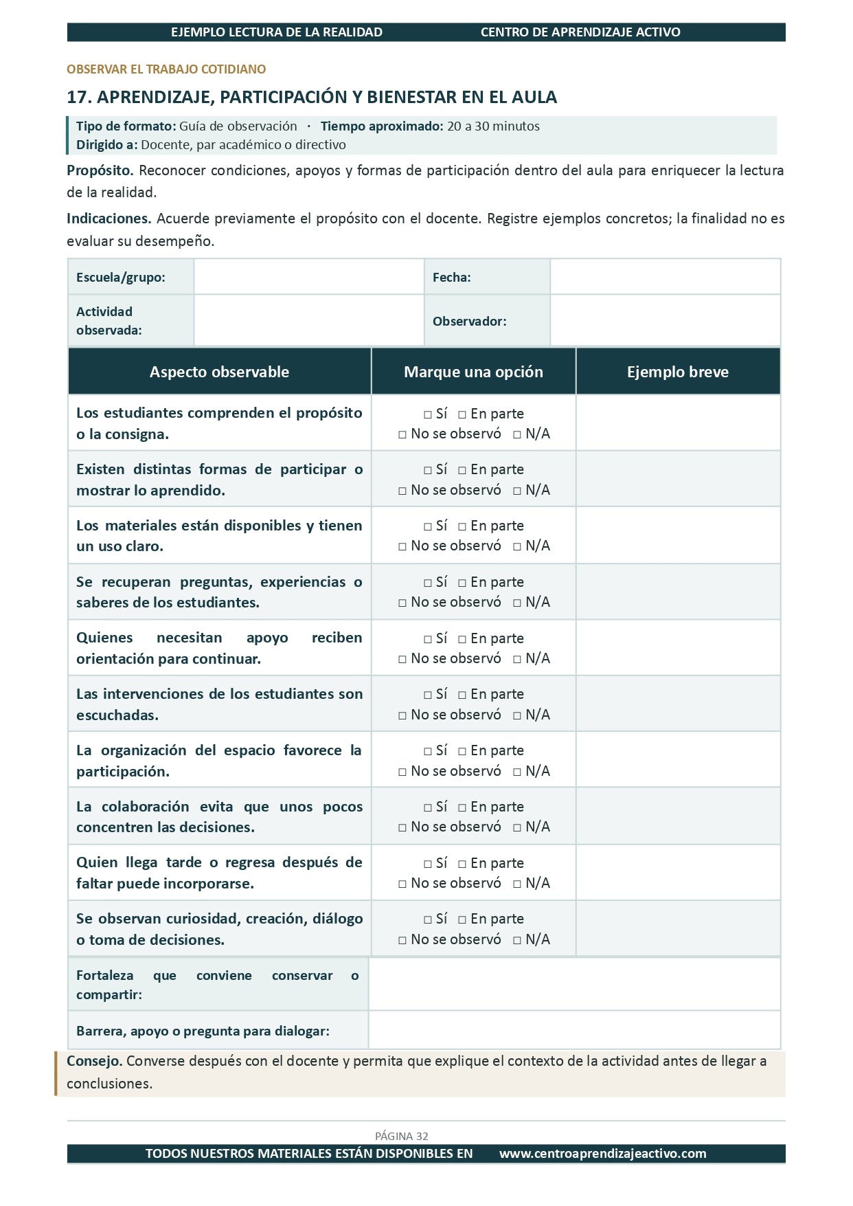 Ejemplo LECTURA DE LA REALIDAD con Formatos Editable en word (🎁De regalo en el Paquete del Tema 1 y 2)