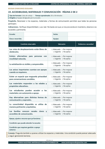Ejemplo LECTURA DE LA REALIDAD con Formatos en pdf