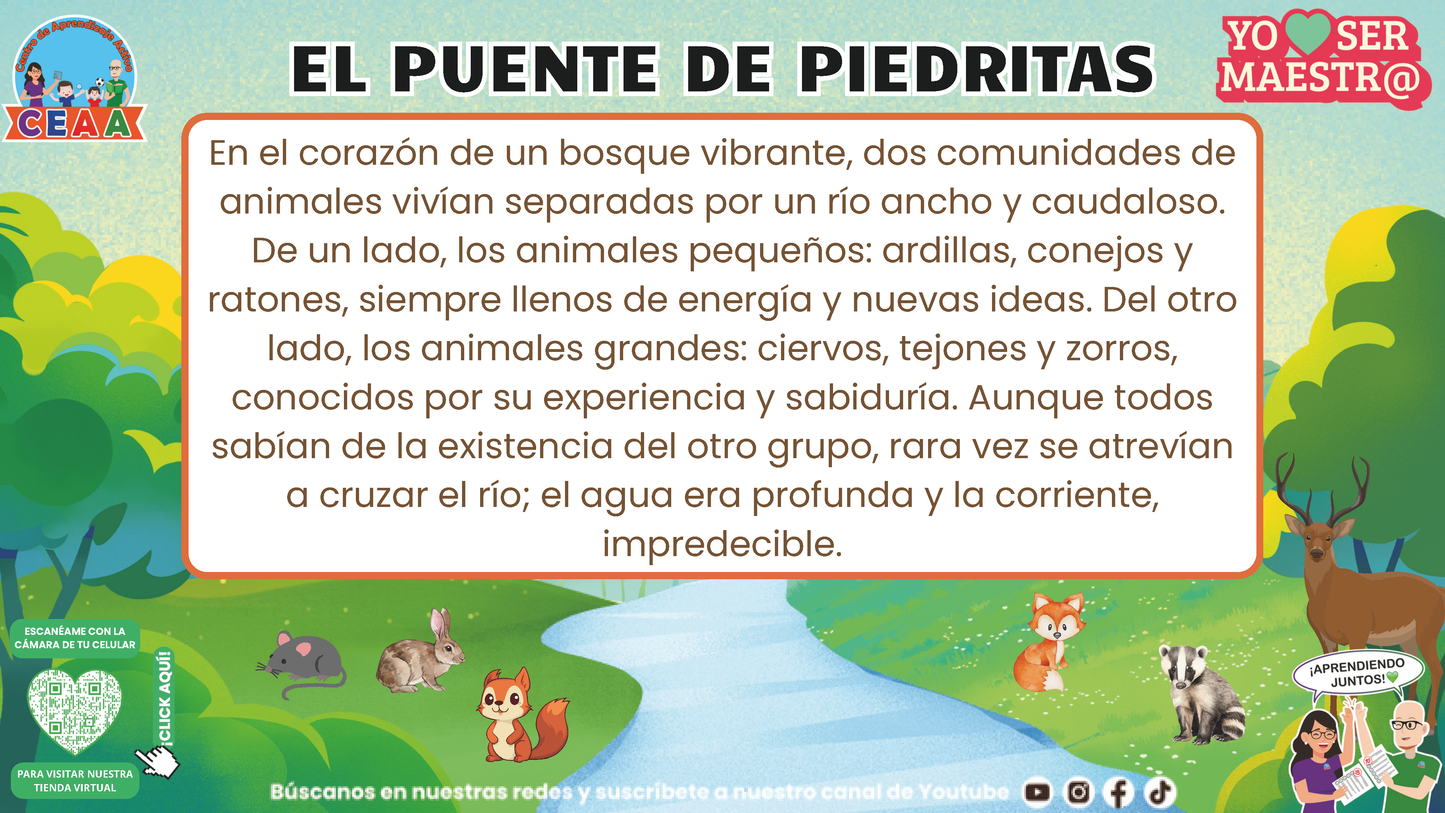 Historias para Maestros - El Puente de Piedritas (Editable en PowerPoint)