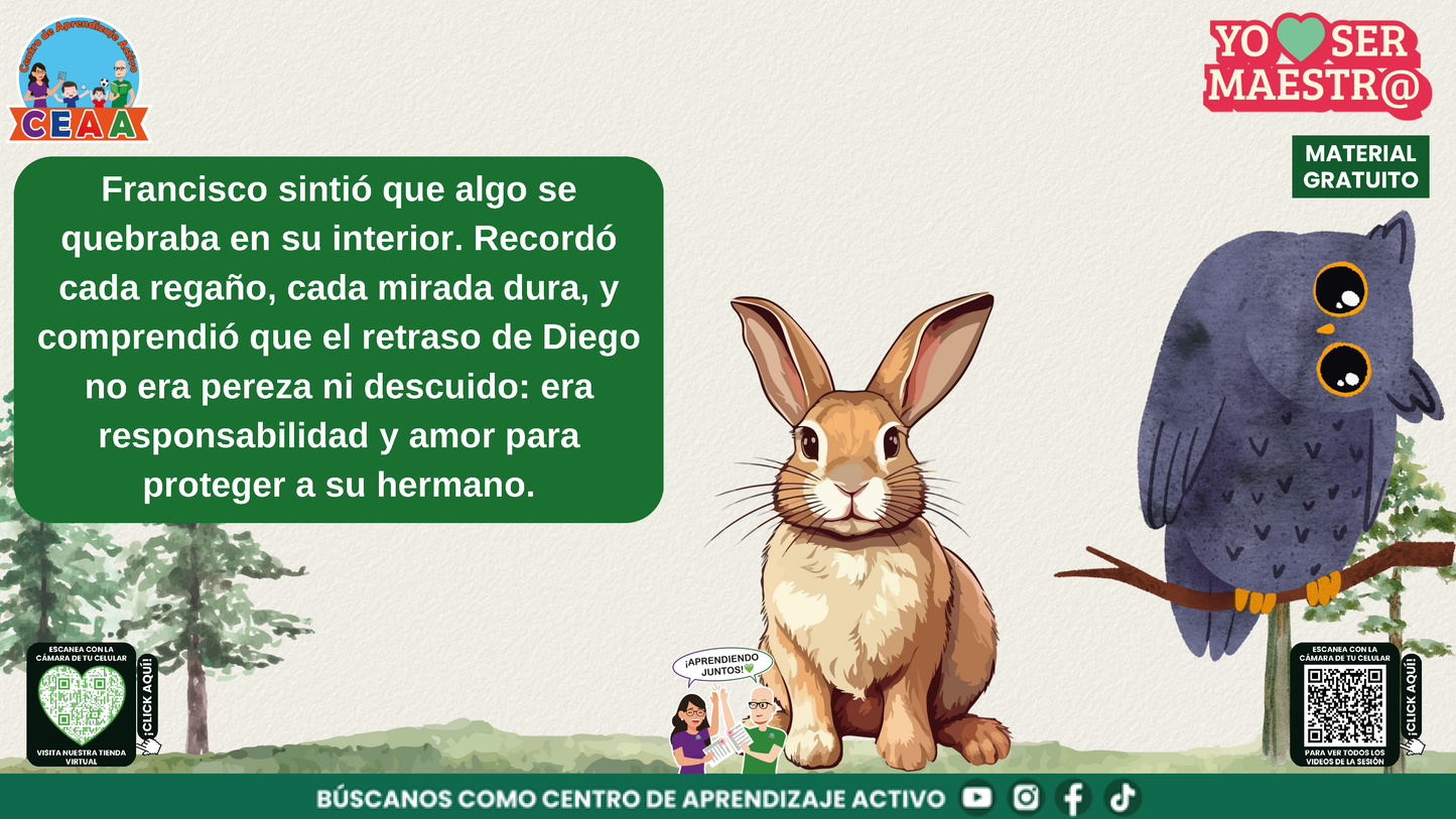 Historias para Maestros - EL BÚHO QUE APRENDIÓ A MIRAR CON EL CORAZÓN en PDF