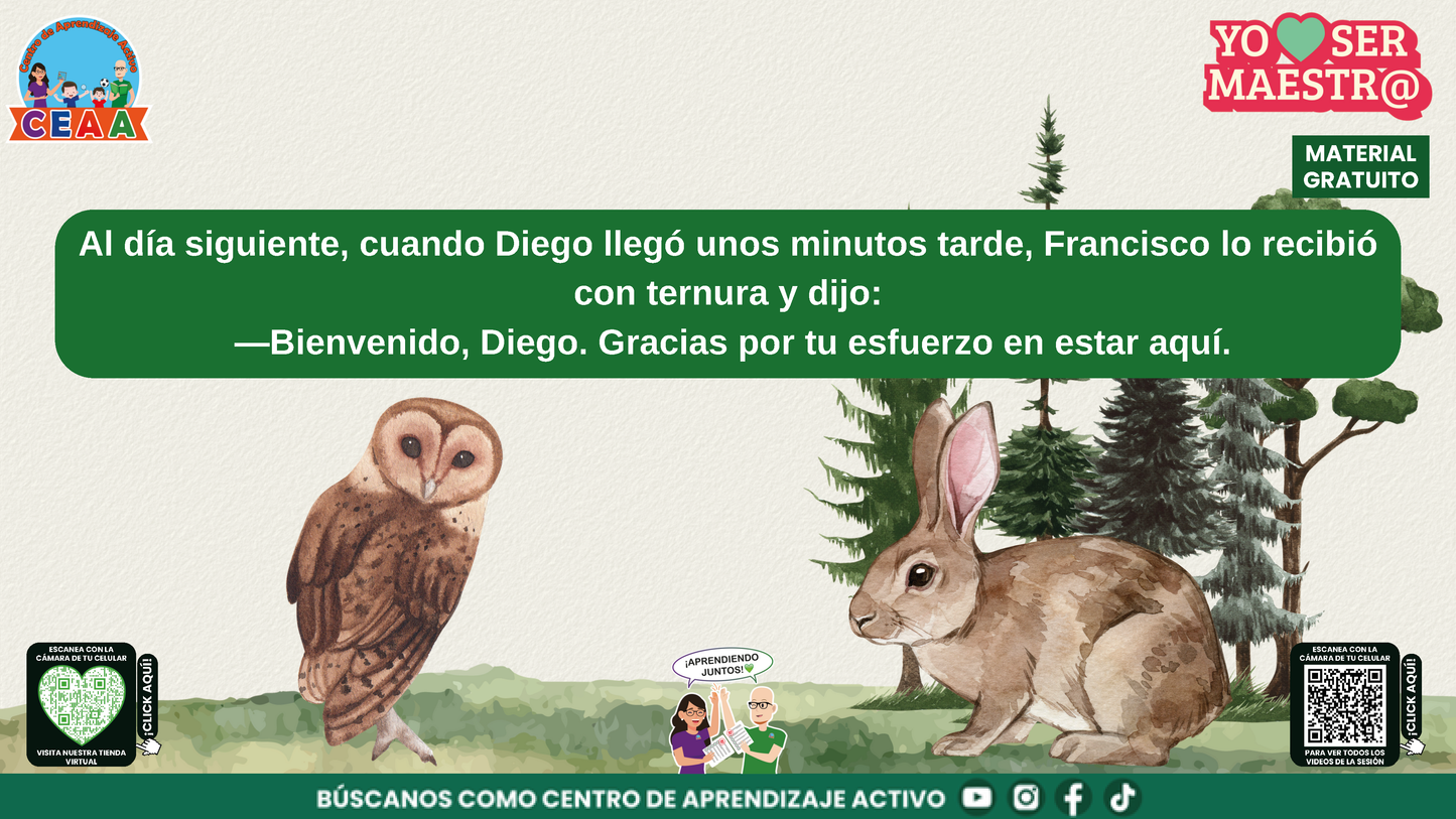 Historias para Maestros - EL BÚHO QUE APRENDIÓ A MIRAR CON EL CORAZÓN en PDF