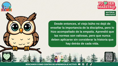 Historias para Maestros - EL BÚHO QUE APRENDIÓ A MIRAR CON EL CORAZÓN en PDF