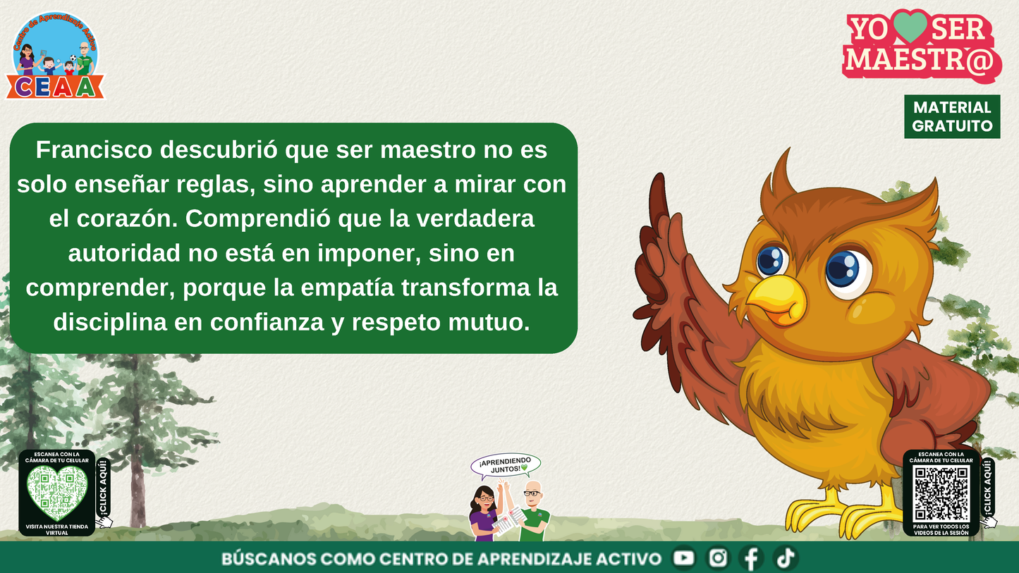 Historias para Maestros - EL BÚHO QUE APRENDIÓ A MIRAR CON EL CORAZÓN en PDF